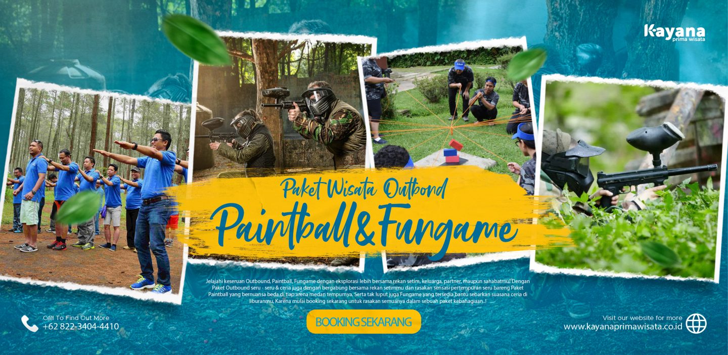 Paket Outbound Paintball & Wargame