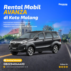 rental mobil avanza malang