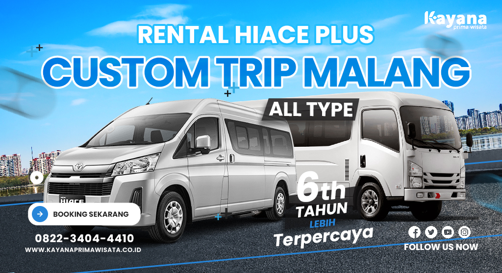 Rental Hiace plus Trip Malang