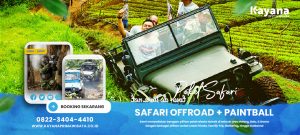 Paket Safari Offroad Plus Paintball