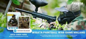 Paket Wisata Paintball War Game Malang